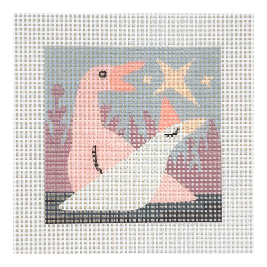 Canevas Fatal Amélie Fléchais Cométe Mini Needlepoint Canvas