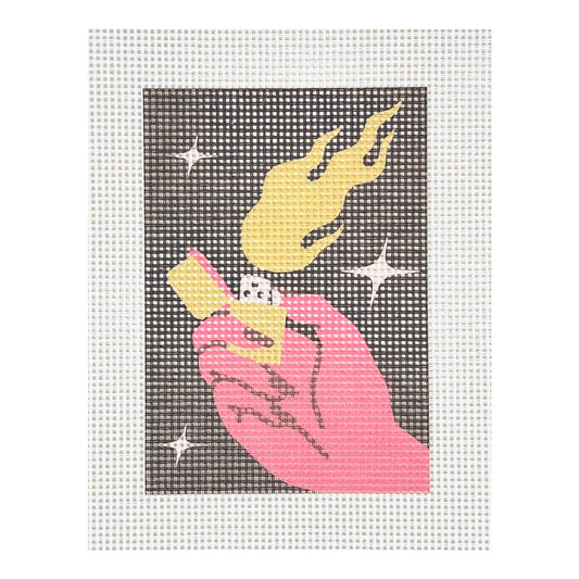 Canevas Fatal Clémence Gouy Light it Up Needlepoint Canvas