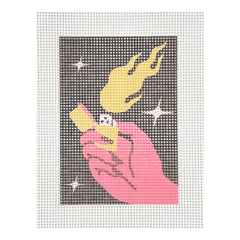 Canevas Fatal Clémence Gouy Light it Up Needlepoint Canvas