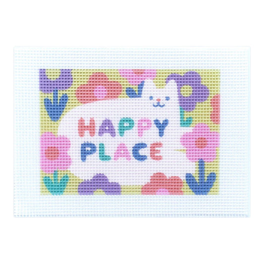Canevas Fatal Judit Zengovari Happy Place Needlepoint Canvas