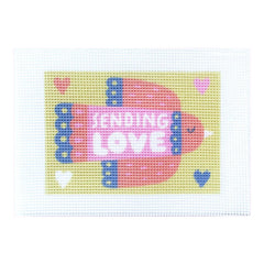Canevas Fatal Judit Zengovari Sending Love Needlepoint Canvas