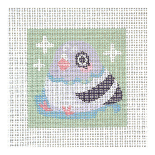 Canevas Fatal Maylee Cosy Pigeons Mini Needlepoint Canvas
