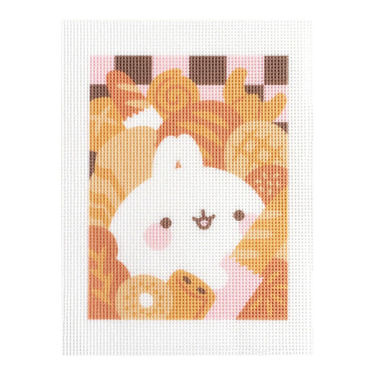 Canevas Fatal Molang Oui Oui Baguette Needlepoint Canvas