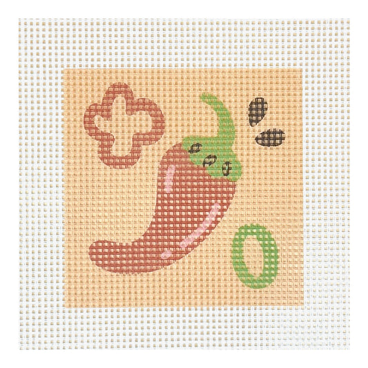 Canevas Fatal Myléne Dagnet Ramen Bath Mini Needlepoint Canvas