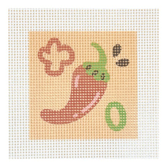 Canevas Fatal Myléne Dagnet Ramen Bath Mini Needlepoint Canvas