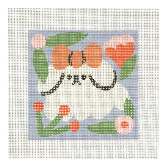 Canevas Fatal Odile Ferraille Le Verger Mini Needlepoint Canvas