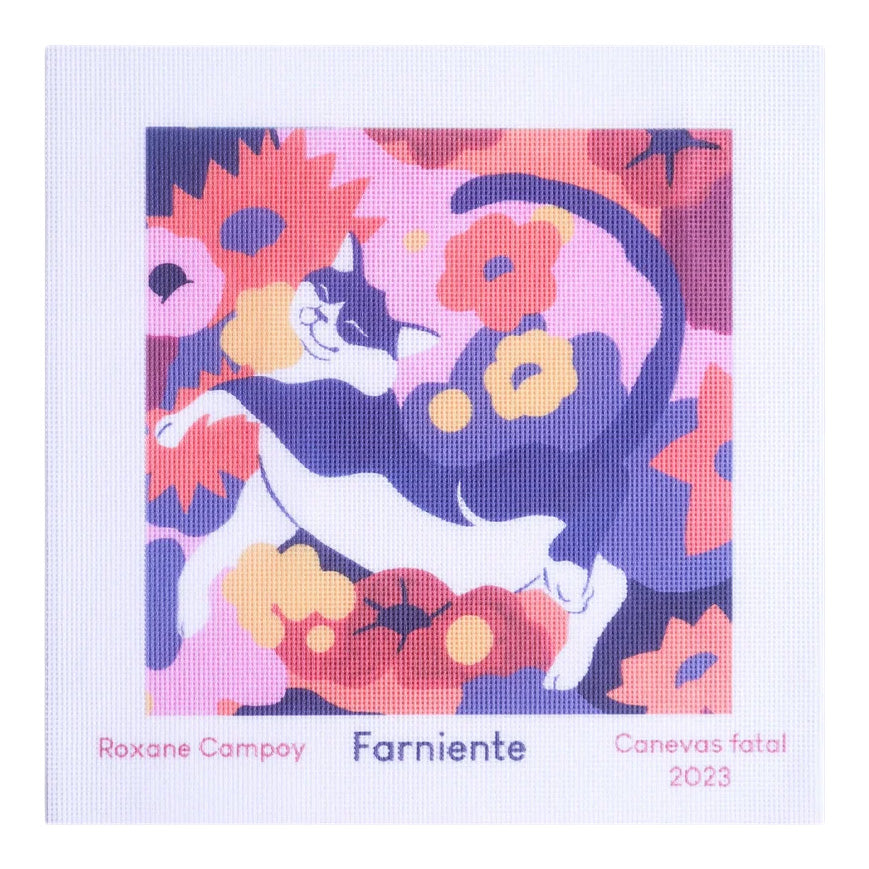 Canevas Fatal Roxane Campoy Farniente Needlepoint Canvas