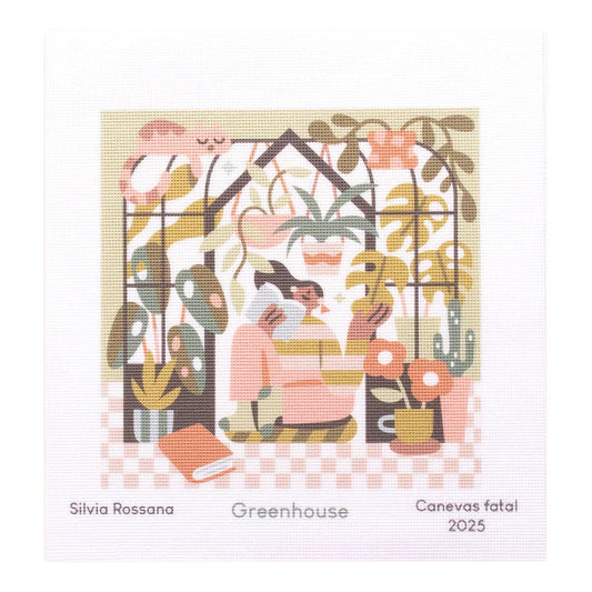 Canevas Fatal Silvia Rossana Greenhouse Needlepoint Canvas