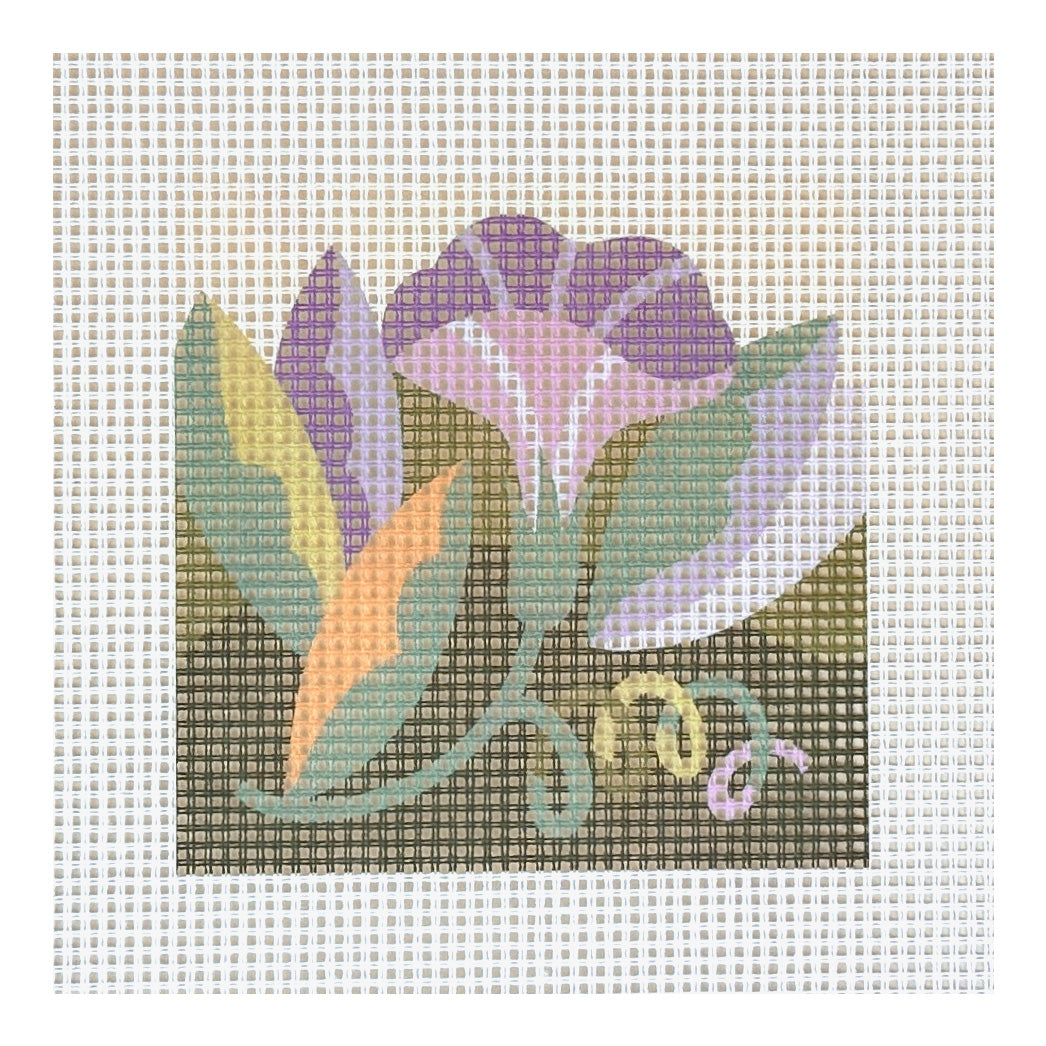 Canevas Fatal Sophie McPike Bloom and Bound Mini Needlepoint Canvas