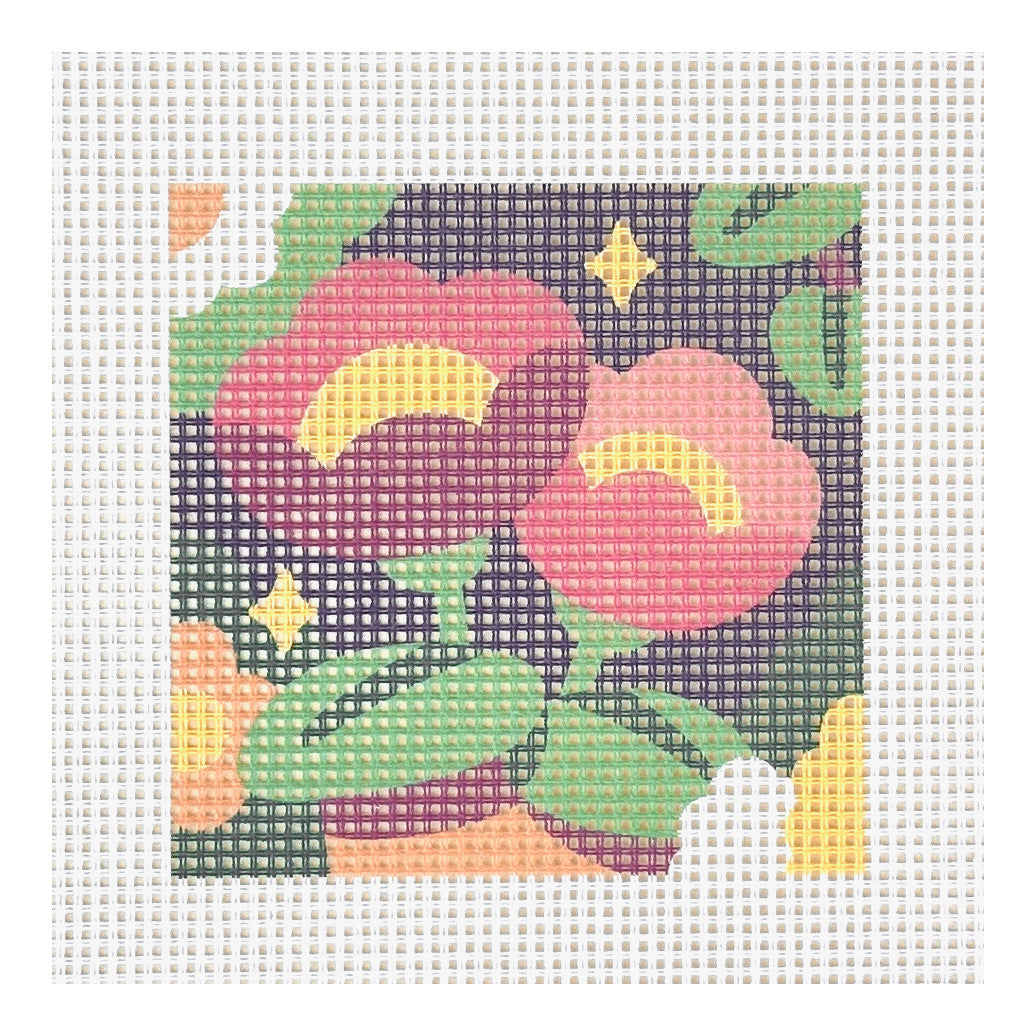 Canevas Fatal Stéphane Casier Le Fleuriste Mini Needlepoint Canvas