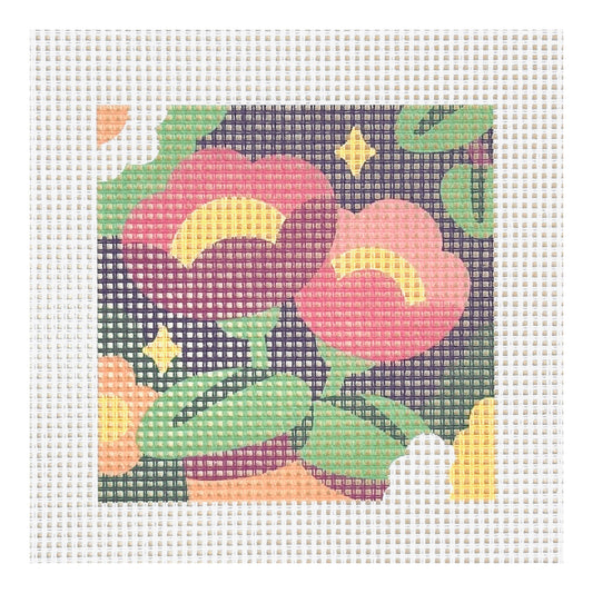 Canevas Fatal Stéphane Casier Le Fleuriste Mini Needlepoint Canvas