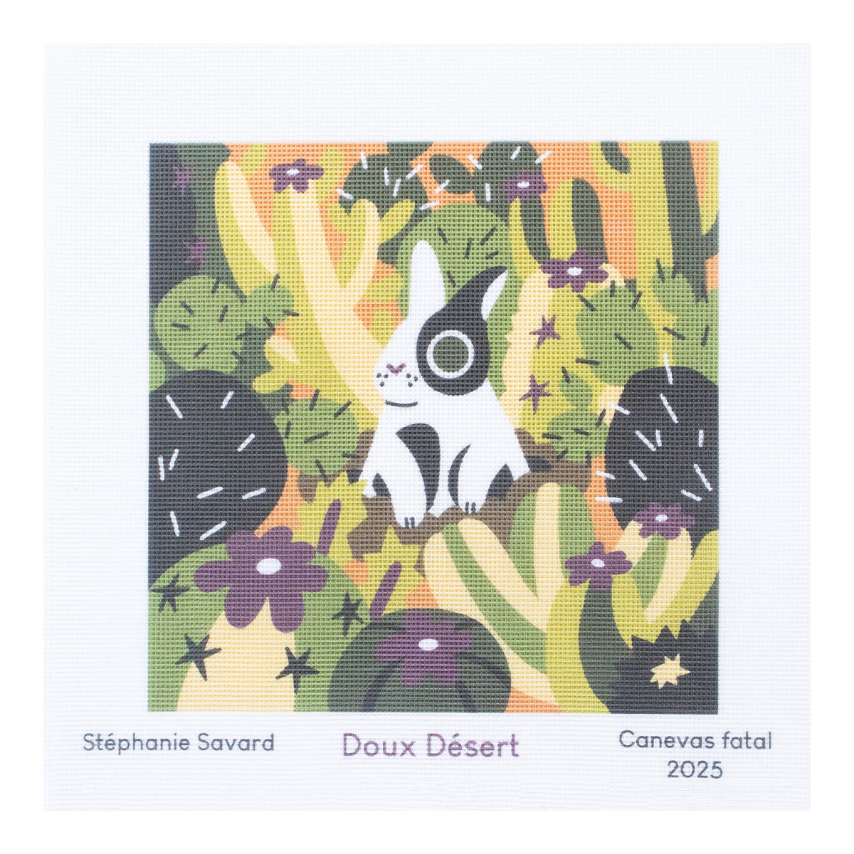 Canevas Fatal Stéphanie Savart Doux Désert Needlepoint Canvas