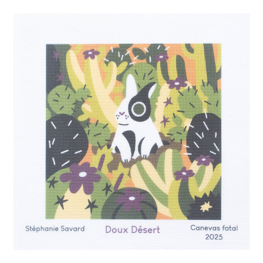 Canevas Fatal Stéphanie Savart Doux Désert Needlepoint Canvas