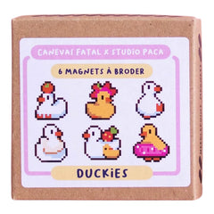 Canevas Fatal Studio Paca Duckies Magnet Needlepoint Kit