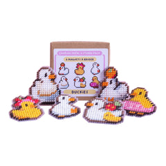 Canevas Fatal Studio Paca Duckies Magnet Needlepoint Kit