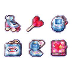 Canevas Fatal Studio Paca Nineties Magnet Needlepoint Kit