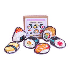 Canevas Fatal Studio Paca Sushi Magnet Needlepoint Kit
