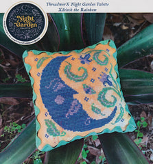 Carriage House Samplings Blue Moon Garden Cross Stitch Pattern