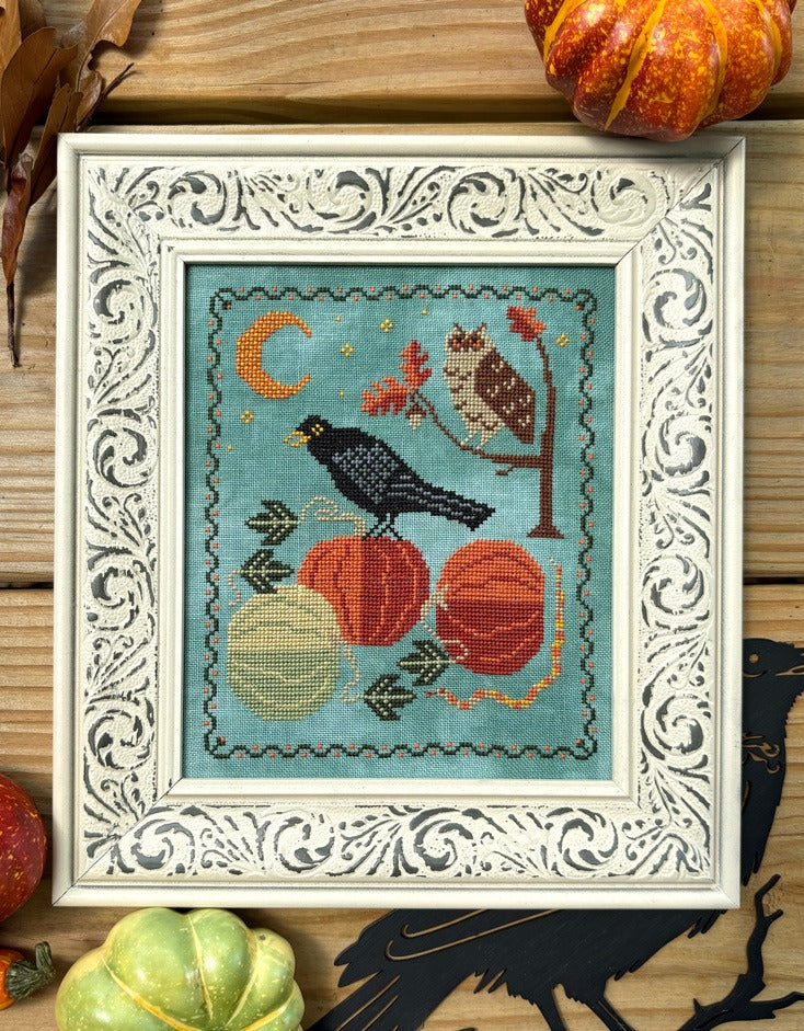 Carriage House Samplings Night Creatures Cross Stitch Pattern
