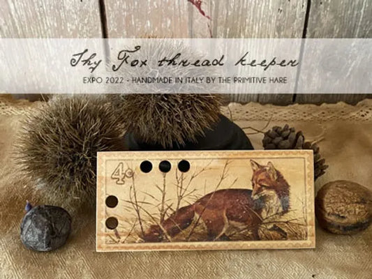 The Primitive Hare Fox Stamp Thread Keeper