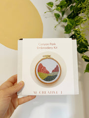M Creative J Canyon Park Desert Landscape Embroidery Kit