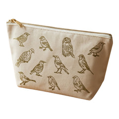 Chasing Threads Stitch Your Birds Zip Pouch Embroidery Kit