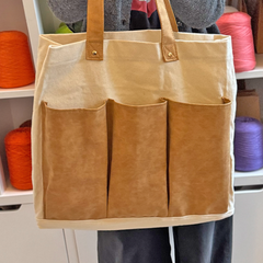 Chasing Threads Stitch Your City London Tote Bag Embroidery Kit
