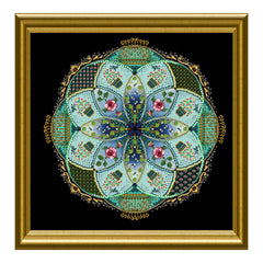 Chatelaine Designs A-Mazing Marie Antoinette's Rose Garden Caleidoscope Cross Stitch Pattern