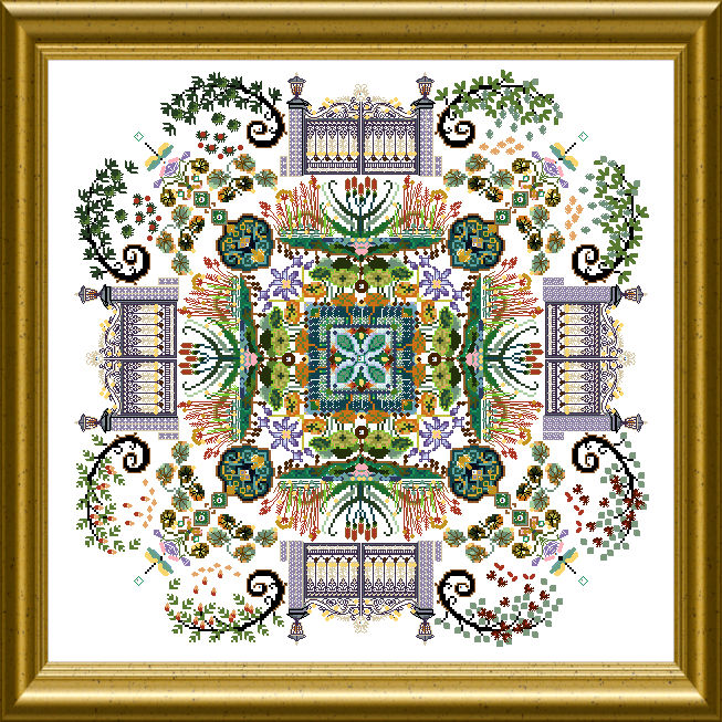 Chatelaine Designs Autumn Watergarden Cross Stitch Pattern