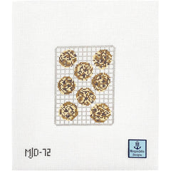 Morgan Julia Designs Chocolate Chip Cookies Needlepoint Canvas