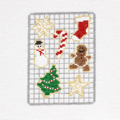 Morgan Julia Designs Christmas Cookies Needlepoint Canvas