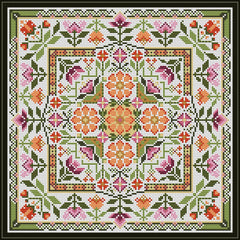 CM Designs Springtime Fancy Cross Stitch Pattern