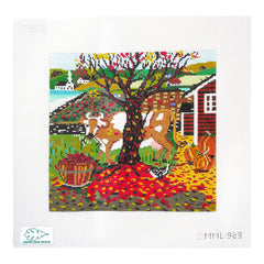 Cooper Oaks Design Autumn Needlepoint Canvas
