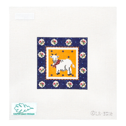 Cooper Oaks Design Linda Ragno Le Chevre Goat Needlepoint Canvas
