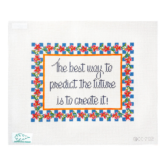 Cooper Oaks Design Predict the Future Needlepoint Canvas
