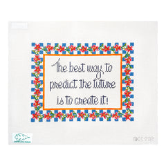 Cooper Oaks Design Predict the Future Needlepoint Canvas
