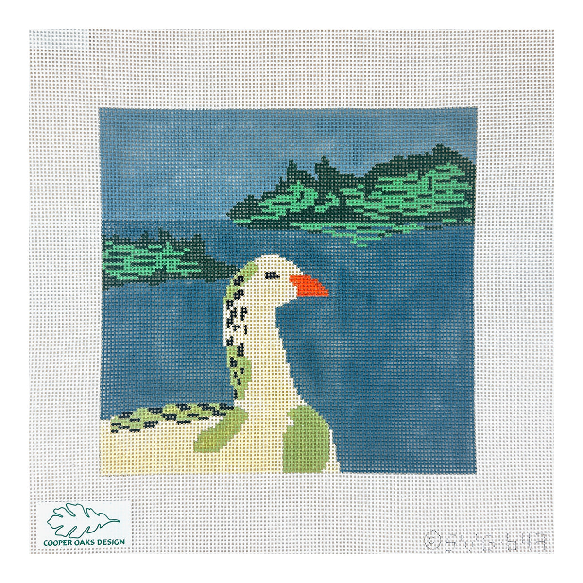 Cooper Oaks Design Susan Verble Gantner Goose Needlepoint Canvas