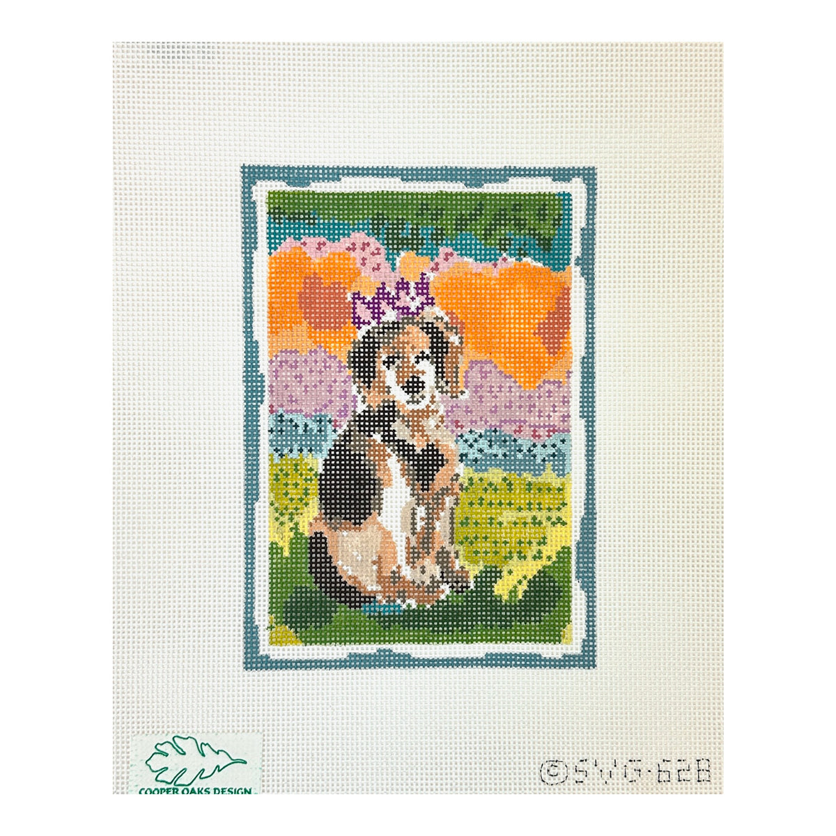 Cooper Oaks Design Susan Verble Gantner King Ed Needlepoint Canvas