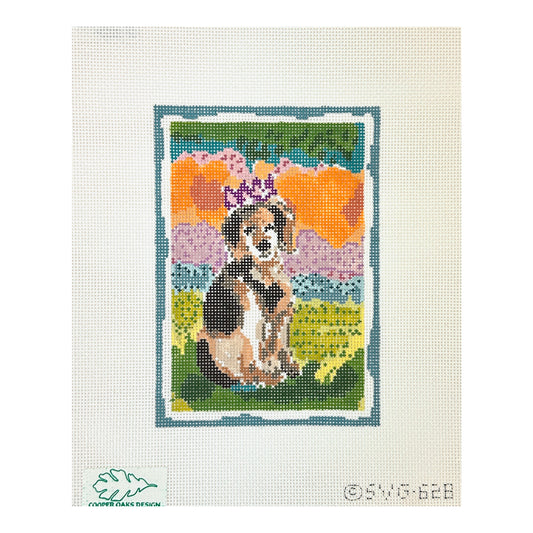 Cooper Oaks Design Susan Verble Gantner King Ed Needlepoint Canvas