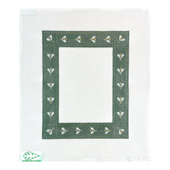 Cooper Oaks Design Susan Wallace Barnes Bee Frame Needlepoint Canvas