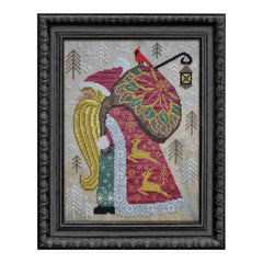 Cottage Garden Samplings A Time For All Seasons #12 - Christmas Eve Cross Stitch Pattern