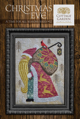 Cottage Garden Samplings A Time For All Seasons #12 - Christmas Eve Cross Stitch Pattern