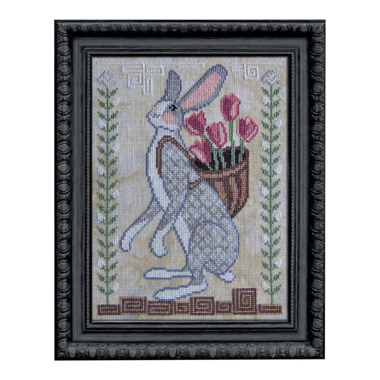 Cottage Garden Samplings A Time for All Seasons Series #4 Basketful of Love Cross Stitch Pattern