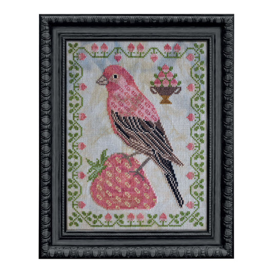 Cottage Garden Samplings A Time for All Seasons Strawberry Harvest Cross Stitch Pattern