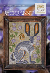 Cottage Garden Samplings A Year in the Woods #3 The Jackrabbit Cross Stitch Pattern