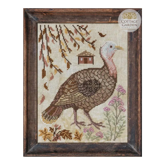 Cottage Garden Samplings A Year in the Woods II The Turkey Cross Stitch Pattern