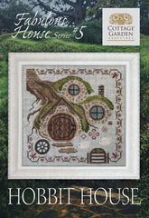 Cottage Garden Samplings Fabulous House Series Hobbit House Cross Stitch Pattern