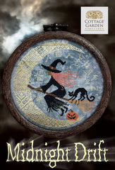 Cottage Garden Samplings Midnight Drift Cross Stitch Pattern