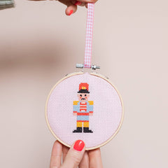 Cotton Clara Christmas Nutcracker Cross Stitch Kit
