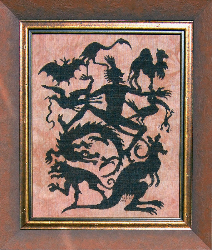 Courtney Collection Beasties Cross Stitch Pattern